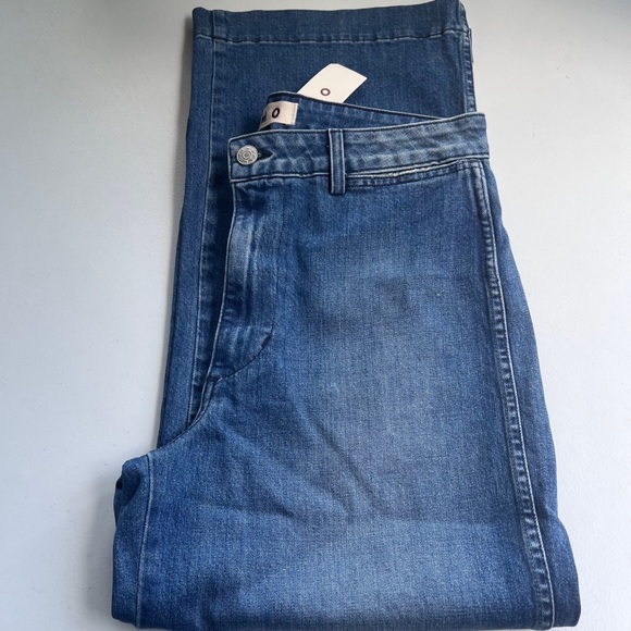 NWT AMO Audrey Wide-Leg Starlight Jeans size 31 - Picture 13 of 14